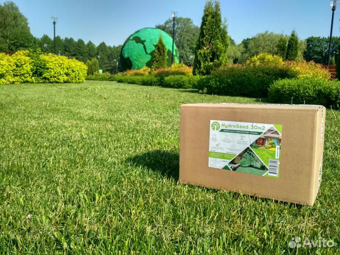 Жидкий газон(Гидропосев) /HydroSeed