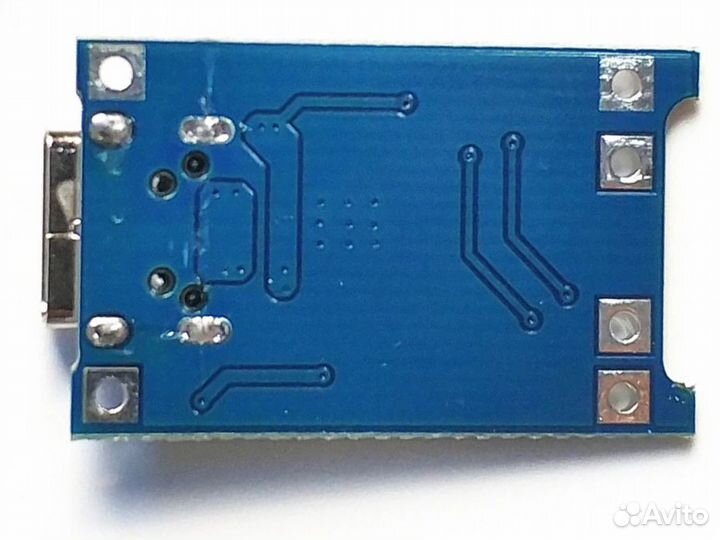 Плата заряда с защитой, microusb TP4056 1A