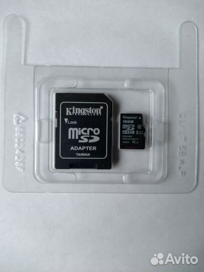 Карта памяти Kingston Class10/16Gb