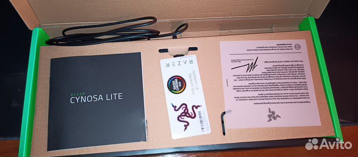 Игровая клавиатура razer cynosa lite
