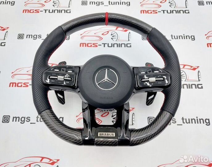 Руль B Carbon Mercedes G-class W463 Гелик Мерседес