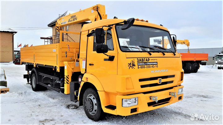 КамАЗ 4308 с КМУ, 2023