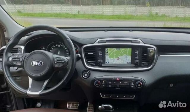 Штатное головное устройство на KIA sorento prime