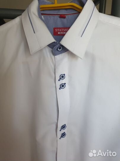 Рубашка белая для мальчика