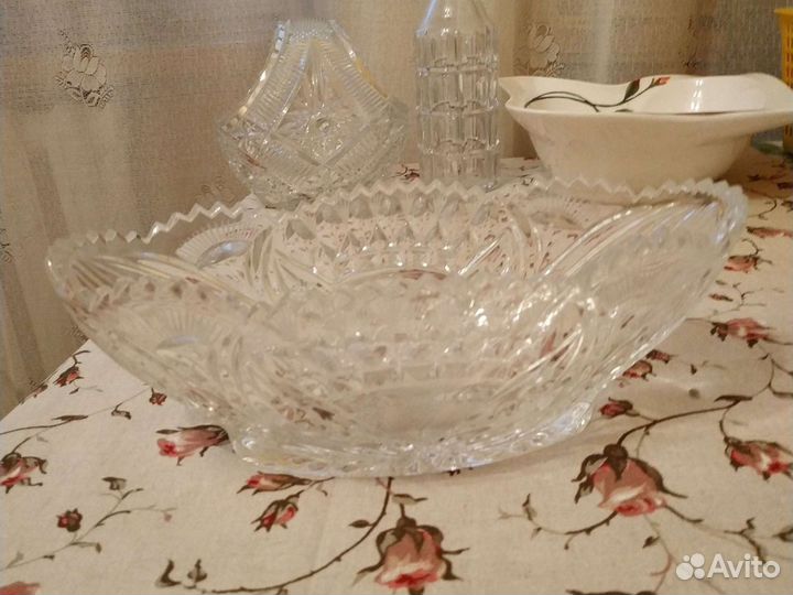 Хрустальная ваза СССР