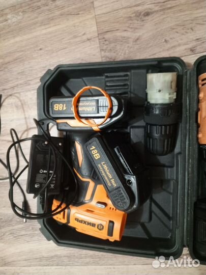 Аккумуляторная дрель шуруповерт