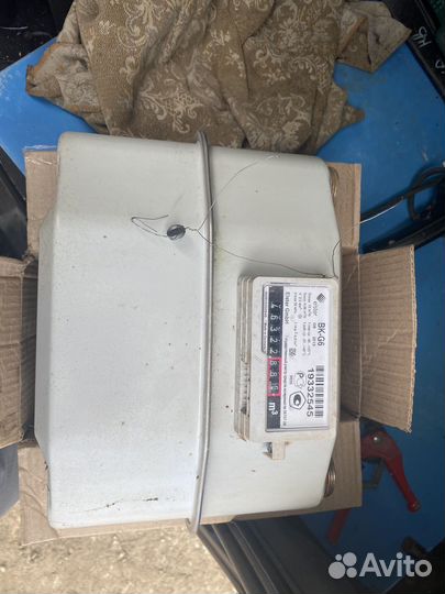 Газовый счетчик g6