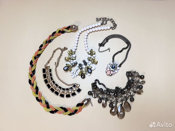 Ожерелье колье цепь