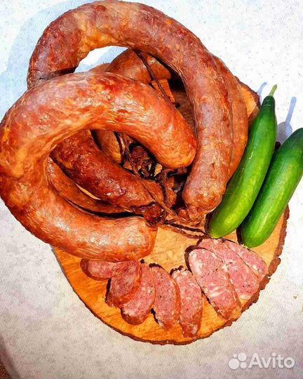 Колбаса ветчина, грудинка, шпик