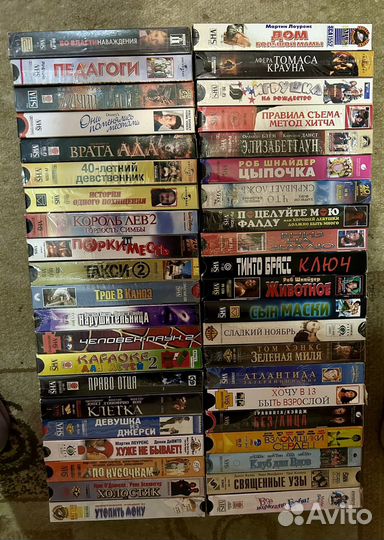 Видео кассеты с фильмами