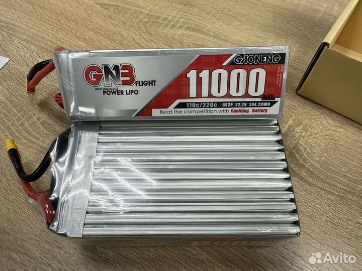 Аккумулятор для FPV дрона GNB11000mAh 6S 110С XT60