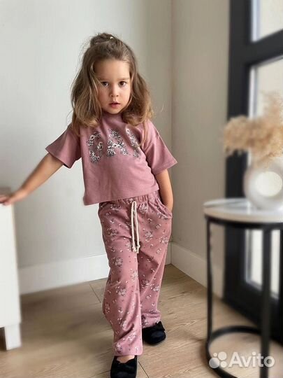 Костюм для девочки gap летний 98-128