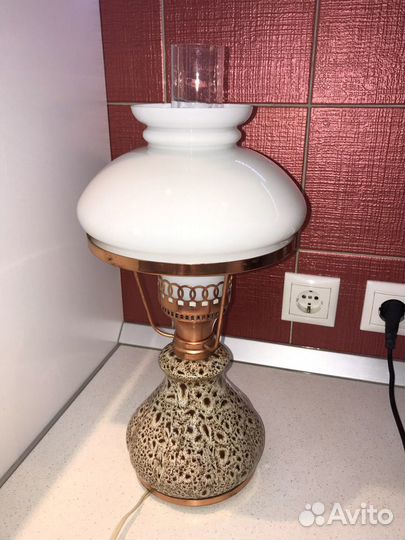 Настольная лампа СССР Свердловск зик винтаж