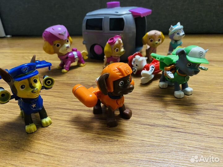 Игрушки щенячий патруль