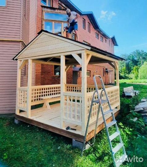 Беседка дачная