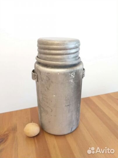 Фляжка армейская СССР алюминиевая 2 литра