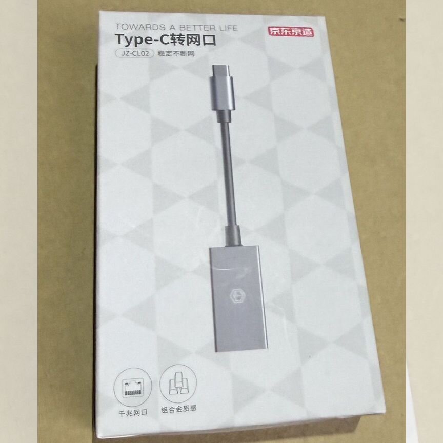 [TYPE-C - RJ45] Переходник Type-C - Rj45