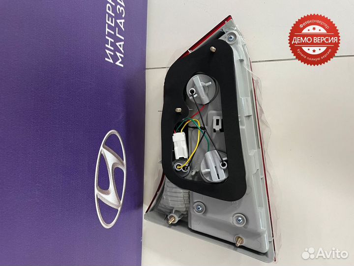 Фонарь в крышку Kia Rio 