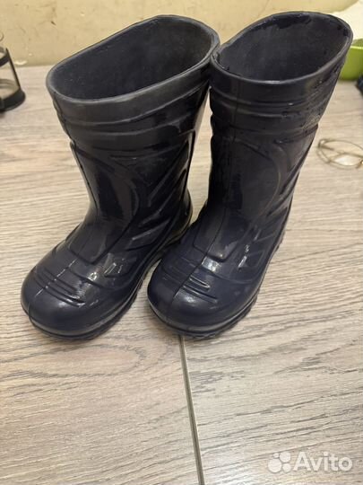 Детские резиновые сапоги 27