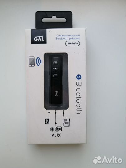 Адаптер Bluetooth на AUX, Ресивер GAL BR-5070