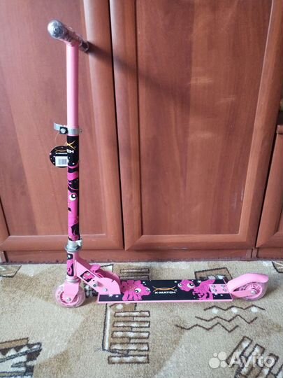 Самокат детский двухколесный новый