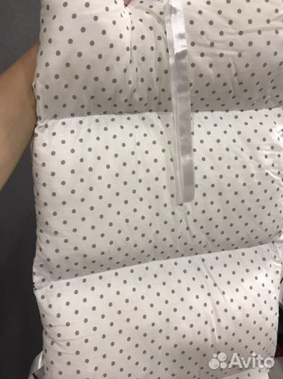 Бортики в дет кроватку 120/60+подушка и клеенка