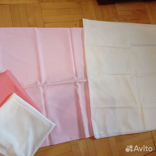 Ткани шелковые, марля х/б