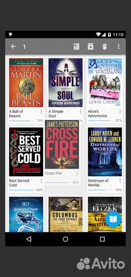 Moon+ reader pro -продвинутая электронная книга