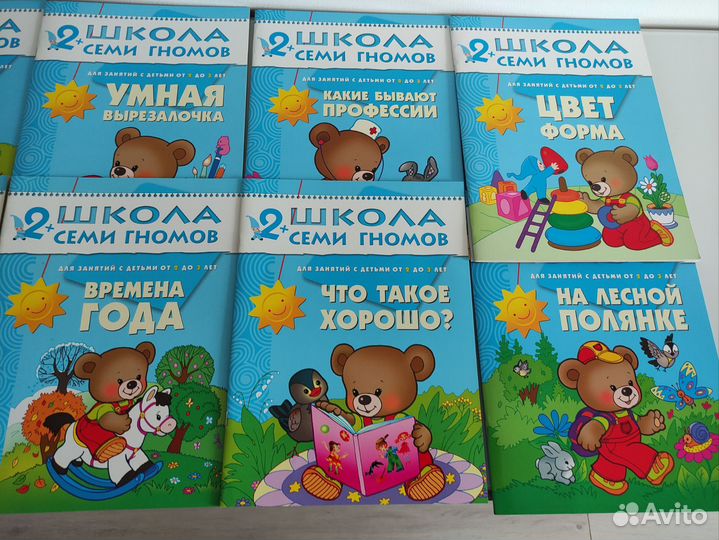 Тетради для занятий Школа семи гномов, 2-3 года