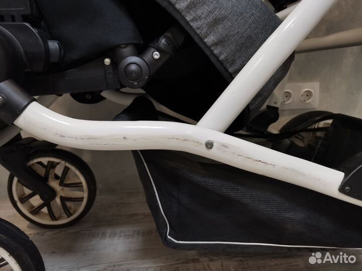 Коляска для двойни bebetto 42 (2 в 1)