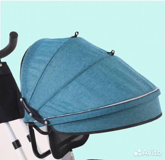 Детский велосипед с ручкой новый