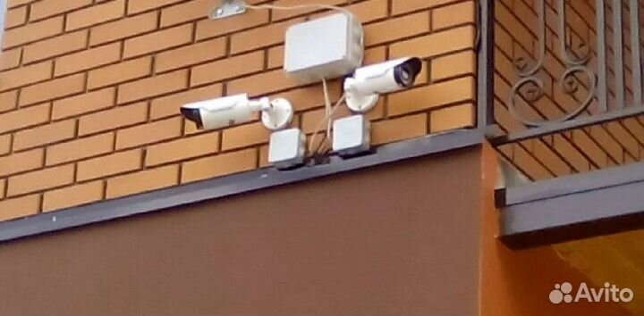Видеонаблюдение с установкой