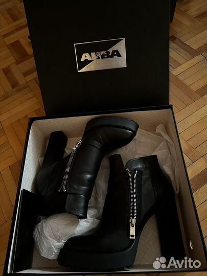 Ботильоны черные 39