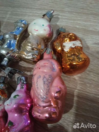 Раритетные ёлочные игрушки
