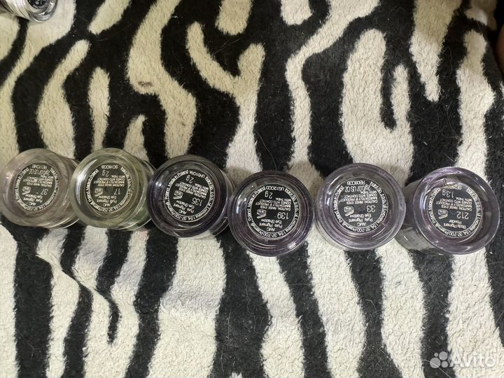 Набор пигментов inglot и mac