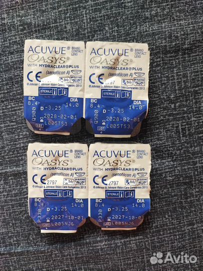 Линзы контактные acuvue oasys двухнедельные