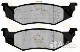 Колодки задние Volga Siber/Волга Сайбер/Ch sebring
