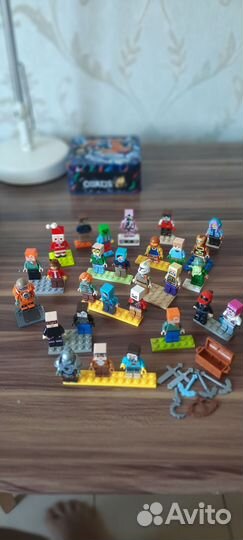 Фигурки lego Майнкрафт