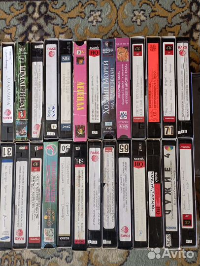 Видео кассеты. (Разные)