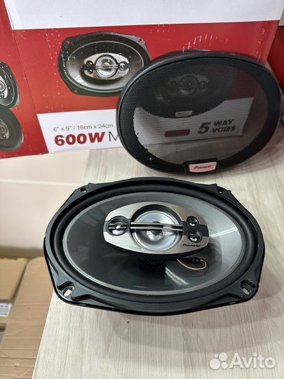 Pioneer колонки овалы 600w 16/24 новые