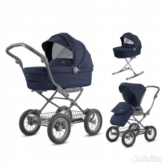 Коляска inglesina sofia duo 2 в 1 шасси ergo bike