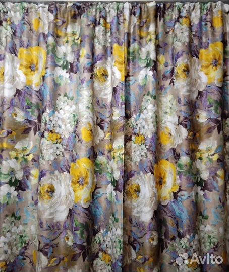 Отрез ткани на шторы