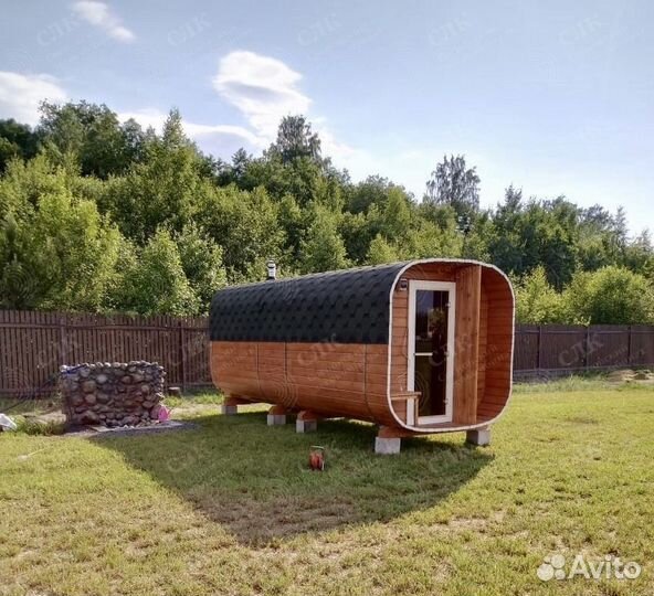 Баня бочка под ключ