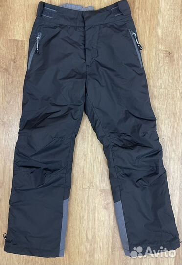 Брюки болоневые для девочки, штаны