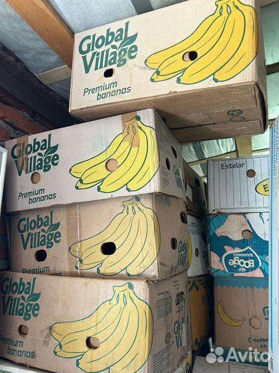 Банановые коробки бу