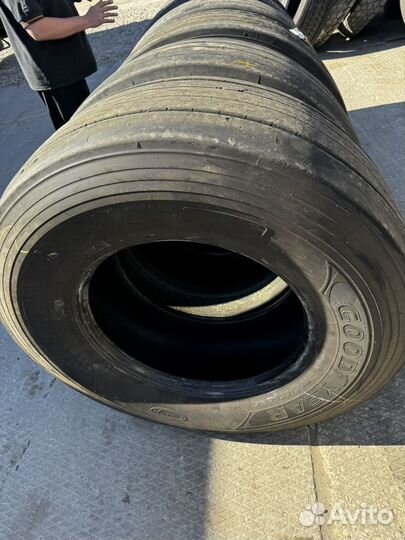 Шины бу на прицеп 385/65 R22.5 Goodyear