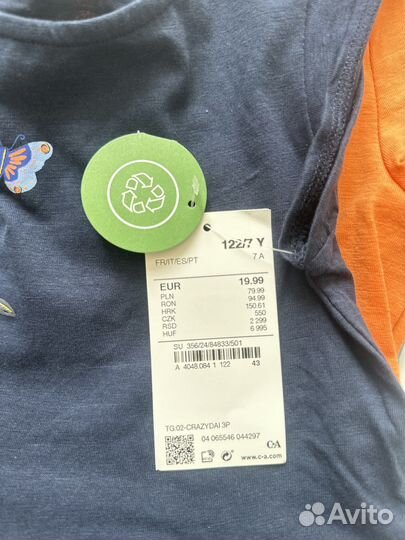 Платье для девочки C&A,122размер