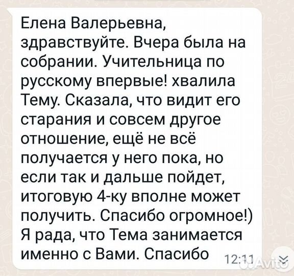 Репетитор по русскому языку и литературе