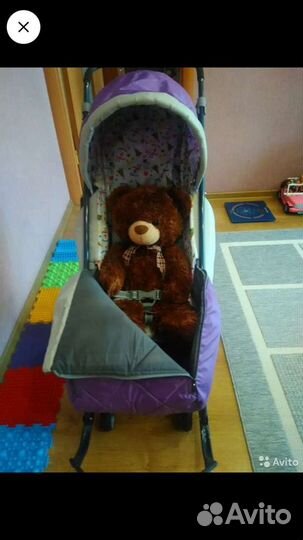 Коляска санки