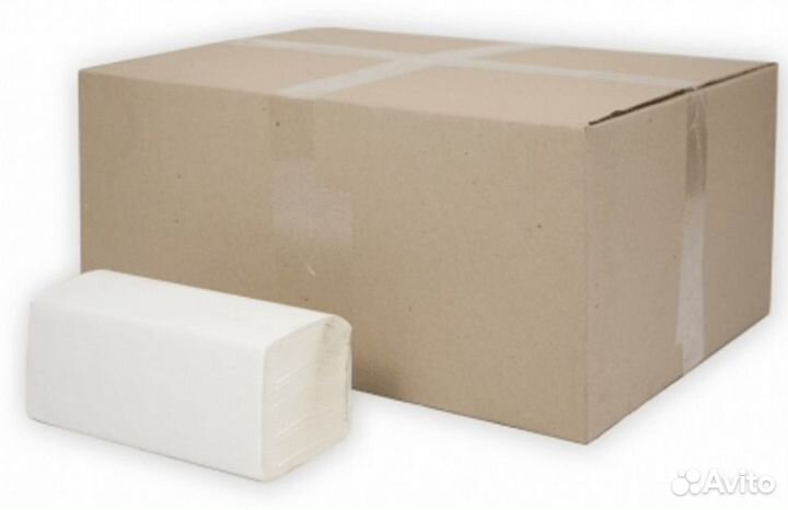 Полотенца бумажные V укладка